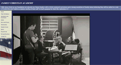 Desktop Screenshot of familychristianacademy.net