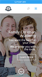 Mobile Screenshot of familychristianacademy.com
